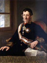 Retrato de Martín Fernández Navarrete y Ximénez de Tejada (Ábalos 1765- Madrid 1844), uno de los grandes personajes de la investigación histórica en la historia de España, que es la otra gran inspiración para la creación del vino XdT. ARCHIVO DE LOS MARQUESES DE XIMÉNEZ DE TEJADA. MADRID